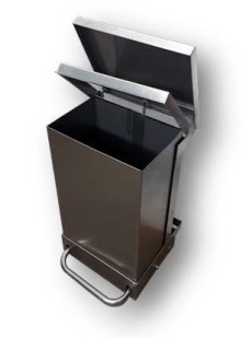 STAINLESS STEEL PEDAL BINS