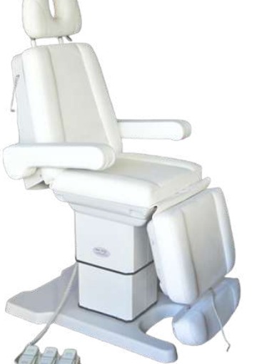DERMATOLOGY CHAIR/TREATMENT COUCH HEAVY DUTY 4 MOTORS
